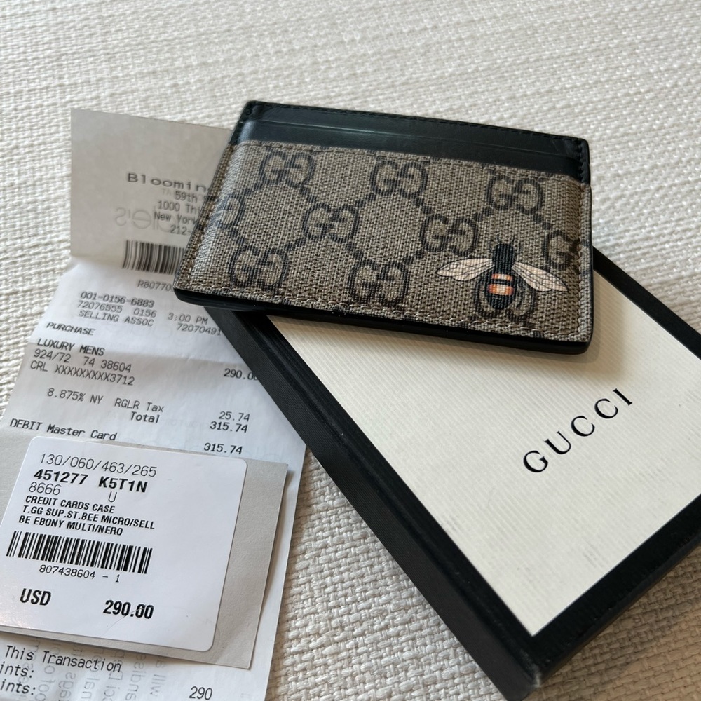 Gucci Card Holder Wallet Unisex